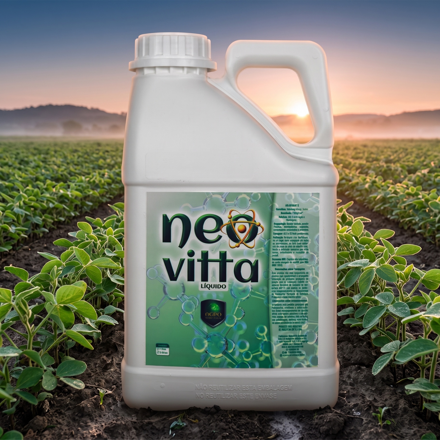 Neo Vitta líquido | Adjuvantes, Versão líquida do Neo Vitta para aplicação via sulco ou pulverização no solo.